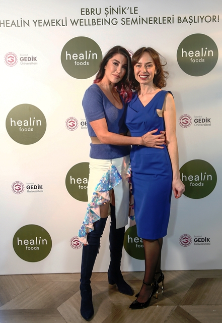 Healin Foods Yemekli Wellbeing Seminerleri Ebru Şinik Deniz Akkaya